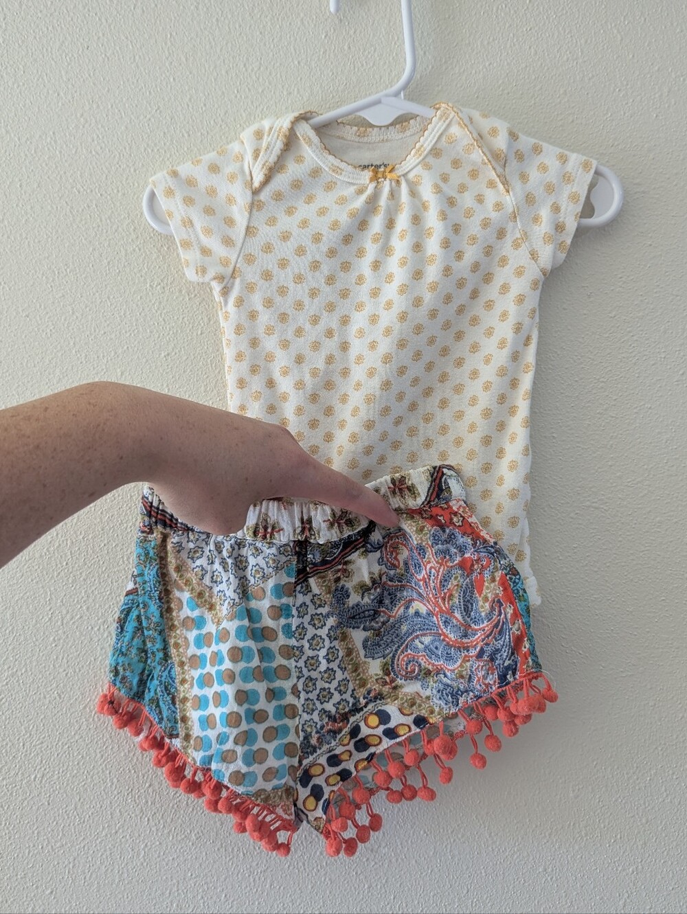Boho Baby Outfit 3-6m